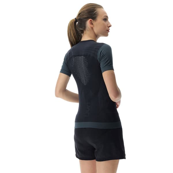 Uyn Kortærmet T-shirt Running Pb42 Sort XL Kvinde