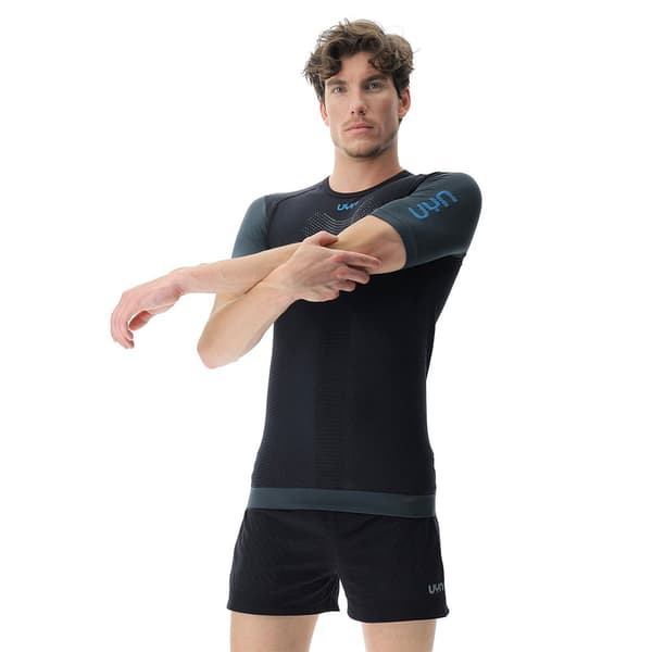 Uyn Kortärmad T-shirt Running Pb42 Svart 2XL Man