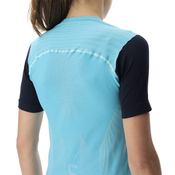 Uyn Kortärmad T-shirt Running Pb42 Blå M Kvinna
