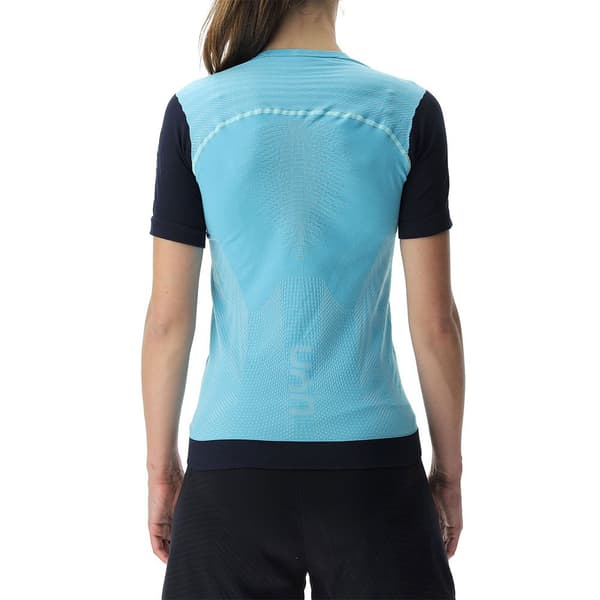 Uyn Kortärmad T-shirt Running Pb42 Blå M Kvinna