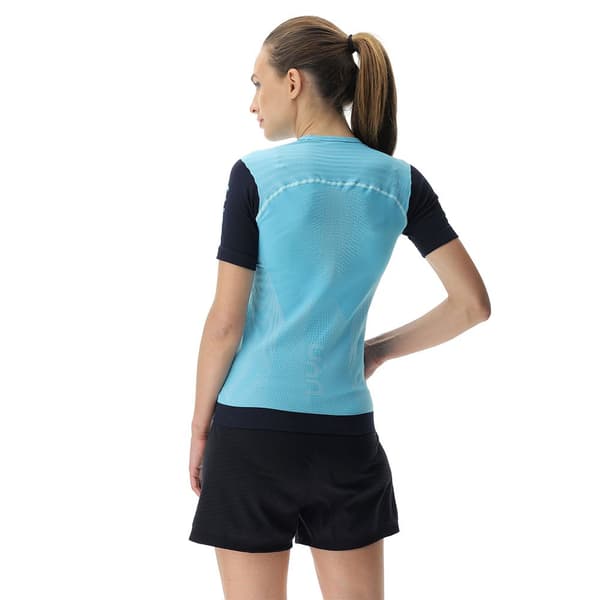 Uyn Kortärmad T-shirt Running Pb42 Blå L Kvinna
