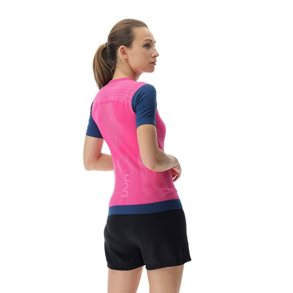 Uyn Kortärmad T-shirt Running Pb42 Rosa XS Kvinna