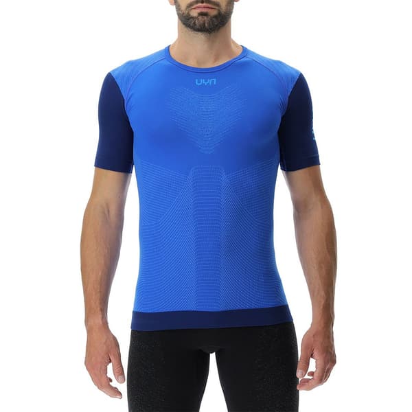 Uyn Kortärmad T-shirt Running Pb42 Blå M Man