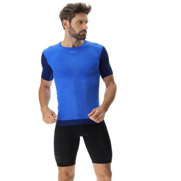 Uyn Kortärmad T-shirt Running Pb42 Blå XL Man