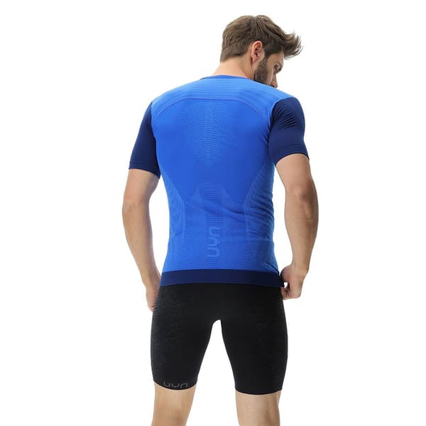 Uyn Kortärmad T-shirt Running Pb42 Blå XL Man