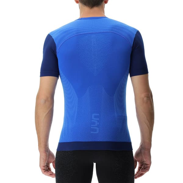 Uyn Kortärmad T-shirt Running Pb42 Blå XL Man