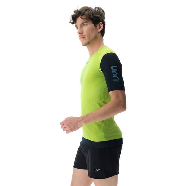 Uyn Kortærmet T-shirt Running Pb42 Grøn S Mand