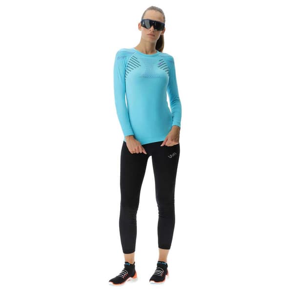 Uyn Langærmet T-shirt Running Ultra1 Blå XS Kvinde