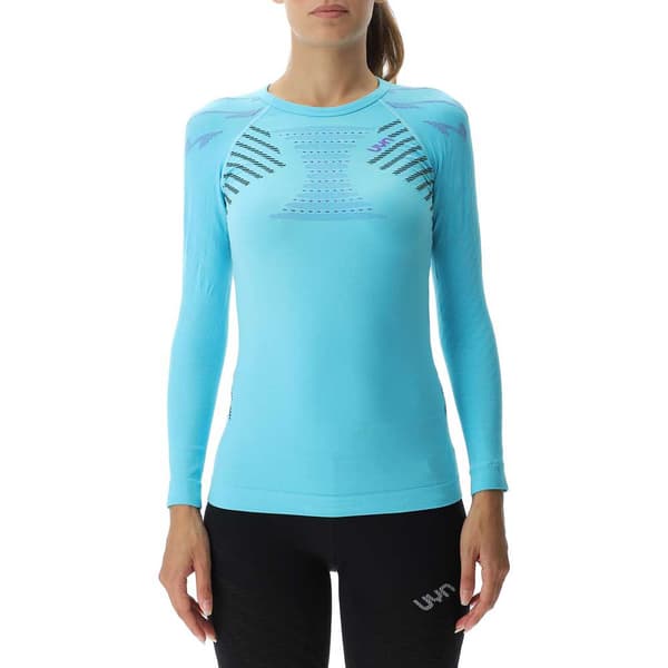 Uyn Langærmet T-shirt Running Ultra1 Blå L Kvinde