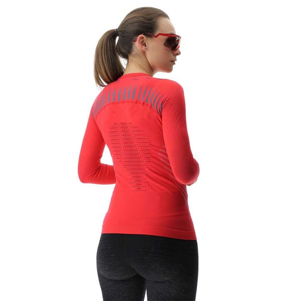 Uyn Langærmet T-shirt Running Ultra1 Rød XS Kvinde