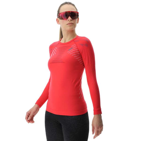 Uyn Långärmad T-shirt Running Ultra1 Röd M Kvinna