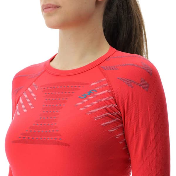 Uyn Långärmad T-shirt Running Ultra1 Röd M Kvinna
