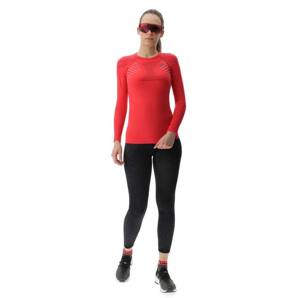 Uyn Långärmad T-shirt Running Ultra1 Röd M Kvinna