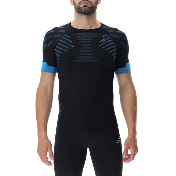 Uyn Kortärmad T-shirt Running Ultra1 Svart S Man