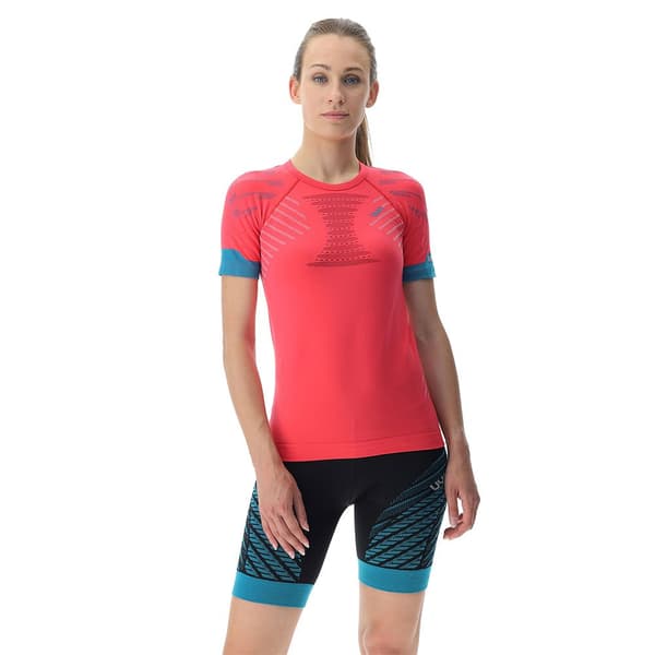 Uyn Kortärmad T-shirt Running Ultra1 Rosa M Kvinna