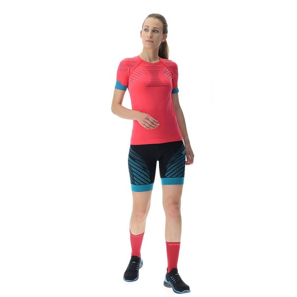Uyn Kortärmad T-shirt Running Ultra1 Rosa M Kvinna