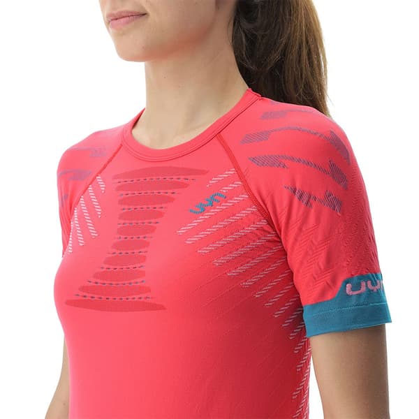 Uyn Kortærmet T-shirt Running Ultra1 Rosa L Kvinde