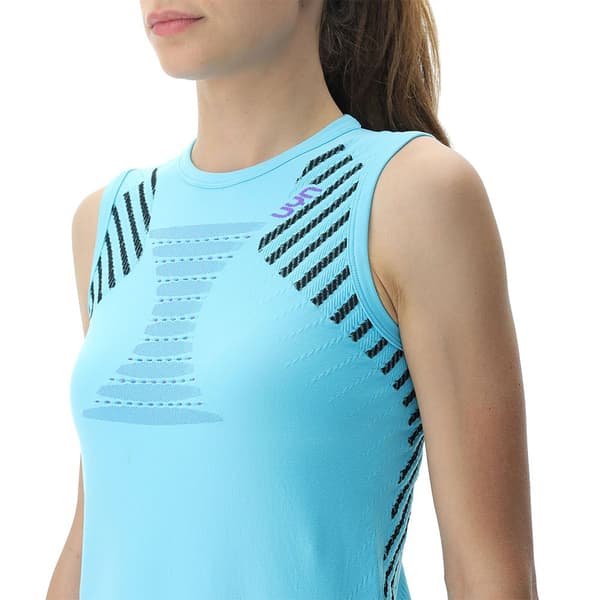 Uyn Ärmlös T-shirt Running Ultra1 Blå L Kvinna