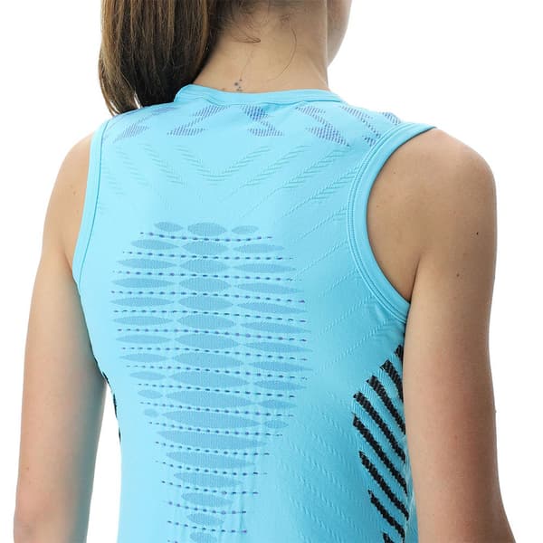 Uyn Ärmlös T-shirt Running Ultra1 Blå L Kvinna