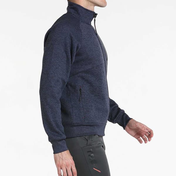 John Smith Sweatshirt Med Full Dragkedja Carana Blå S Man