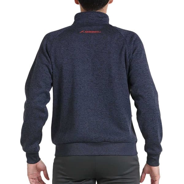 John Smith Sweatshirt Med Full Dragkedja Carana Blå S Man