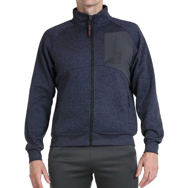 John Smith Sweatshirt Med Full Dragkedja Carana Blå S Man