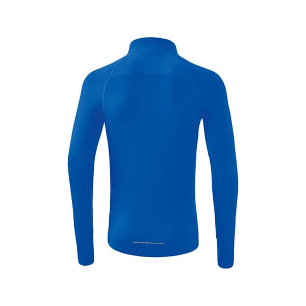 Erima Langærmet T-shirt Med Halv Lynlås Racing Blå 128 cm Dreng