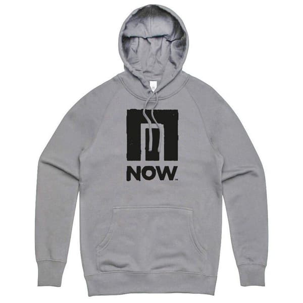 Now Luvtröja Hoodie Corp Grå XL Man
