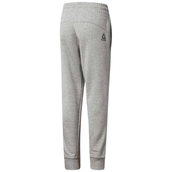 Reebok Lange Bukser Essentials Big Logo French Terry Grå 5-6 Years Dreng