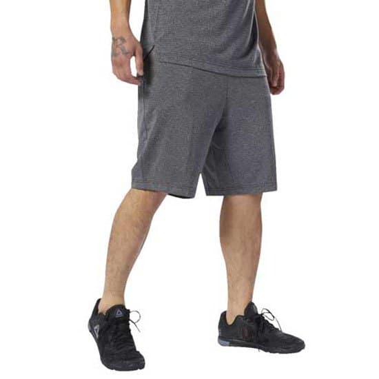 Reebok Korta Byxor Workout Ready Knit Performance Grå XS Man