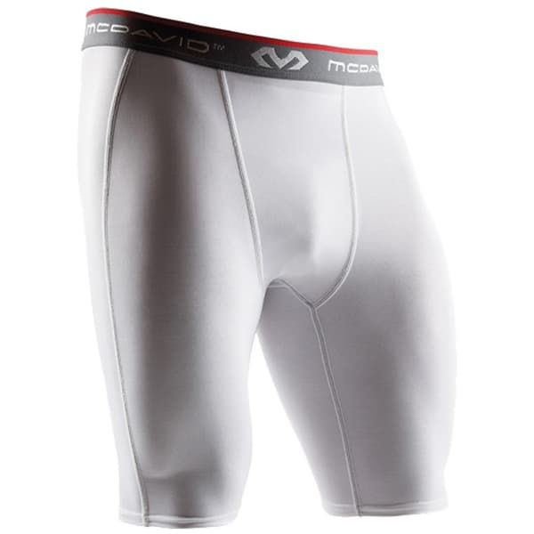 Mc David Kompressio Lyhyt Tight Valkoinen 2XL Mies