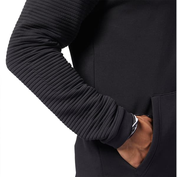 Reebok Sweatshirt Med Fuld Lynlås Workout Ready Sort XS Mand