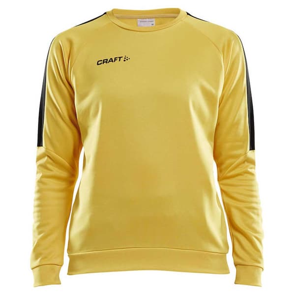 Craft Sweatshirt Progress Round Neck Gul XS Kvinde