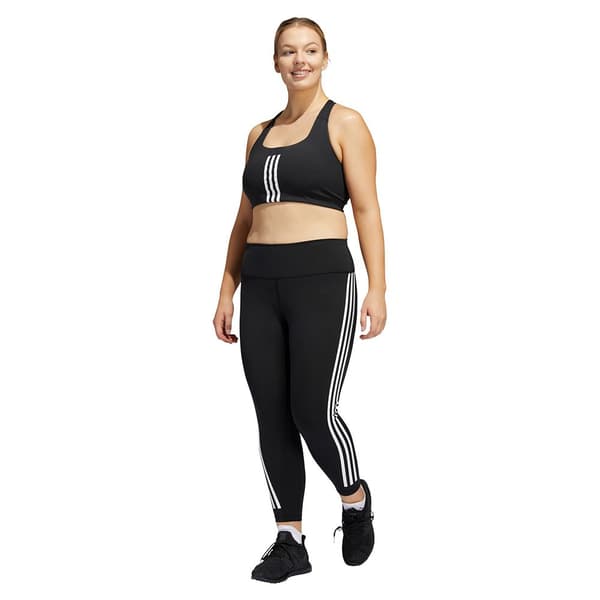 Adidas Strumpbyxor Optime Ti Ps Big Svart 1X Kvinna