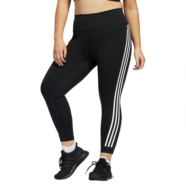 Adidas Strumpbyxor Optime Ti Ps Big Svart 1X Kvinna