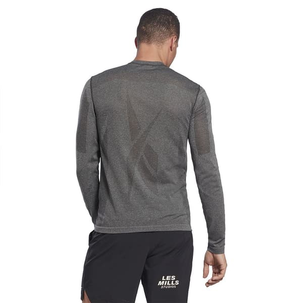 Reebok Pitkähihainen T-paita Les Mills Myoknit Harmaa XL Mies