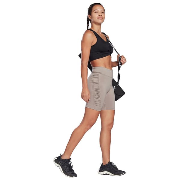 Reebok Kort Strumpbyxor Ruched Hr Grå XS Kvinna