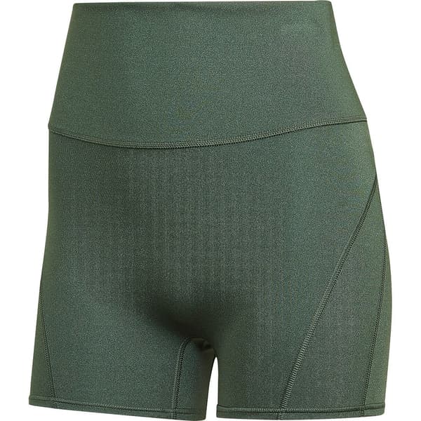 Adidas Korte Leggings Yoga Studio Luxe Fire Super-high-waisted Grøn L Kvinde