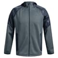Miniatyrbild 3 av 5: Under Armour Sweatshirt Med Full Dragkedja Swacket Grå S Man