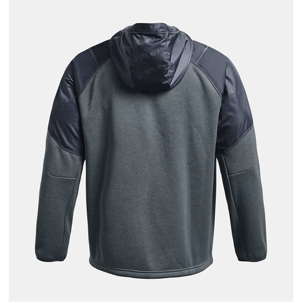 Under Armour Sweatshirt Med Full Dragkedja Swacket Grå S Man