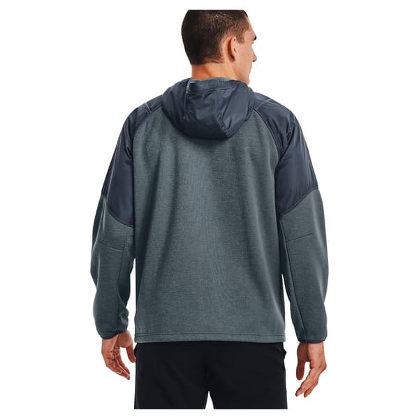 Under Armour Sweatshirt Med Full Dragkedja Swacket Grå S Man