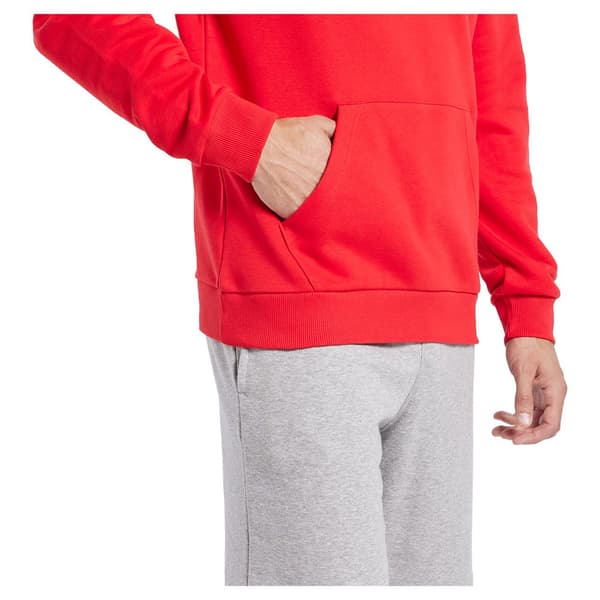 Reebok Luvtröja Identity French Terry Logo Röd S Man