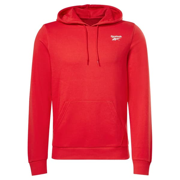 Reebok Luvtröja Identity French Terry Logo Röd L Man