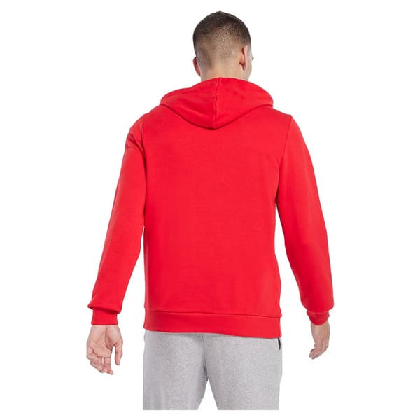 Reebok Luvtröja Identity French Terry Logo Röd L Man