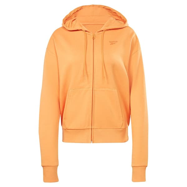 Reebok Tröja Ri Sl French Terry Orange S Kvinna
