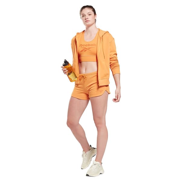 Reebok Tröja Ri Sl French Terry Orange S Kvinna