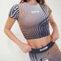 Miniatyrbild 3 av 5: Ellesse Kortärmad T-shirt Jolia Crop Blå 8 Kvinna