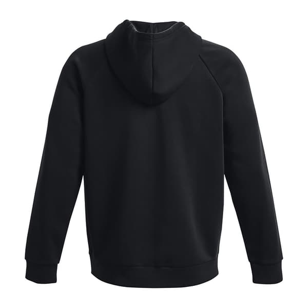 Under Armour Sweatshirt Med Full Dragkedja Rival Fleece Svart M / Regular Man