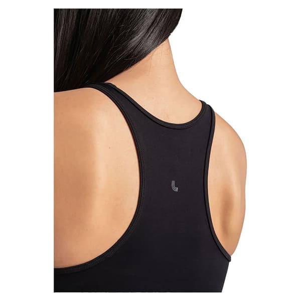 Lole Hihaton T-paita Comfort Stretch Musta S Nainen