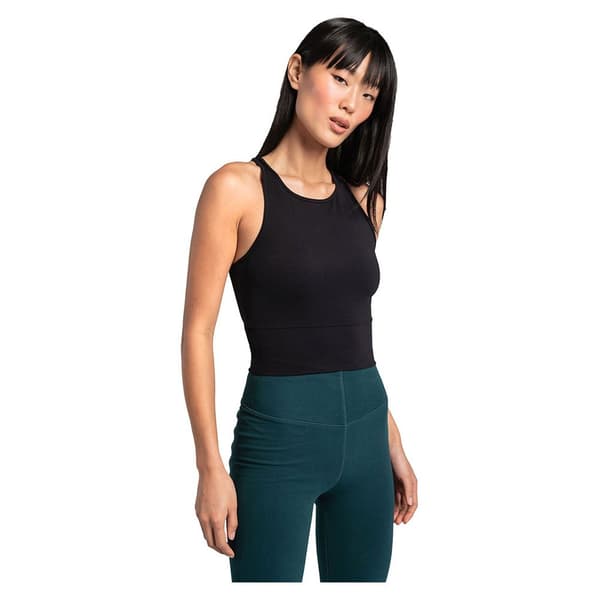 Lole Hihaton T-paita Comfort Stretch Musta S Nainen